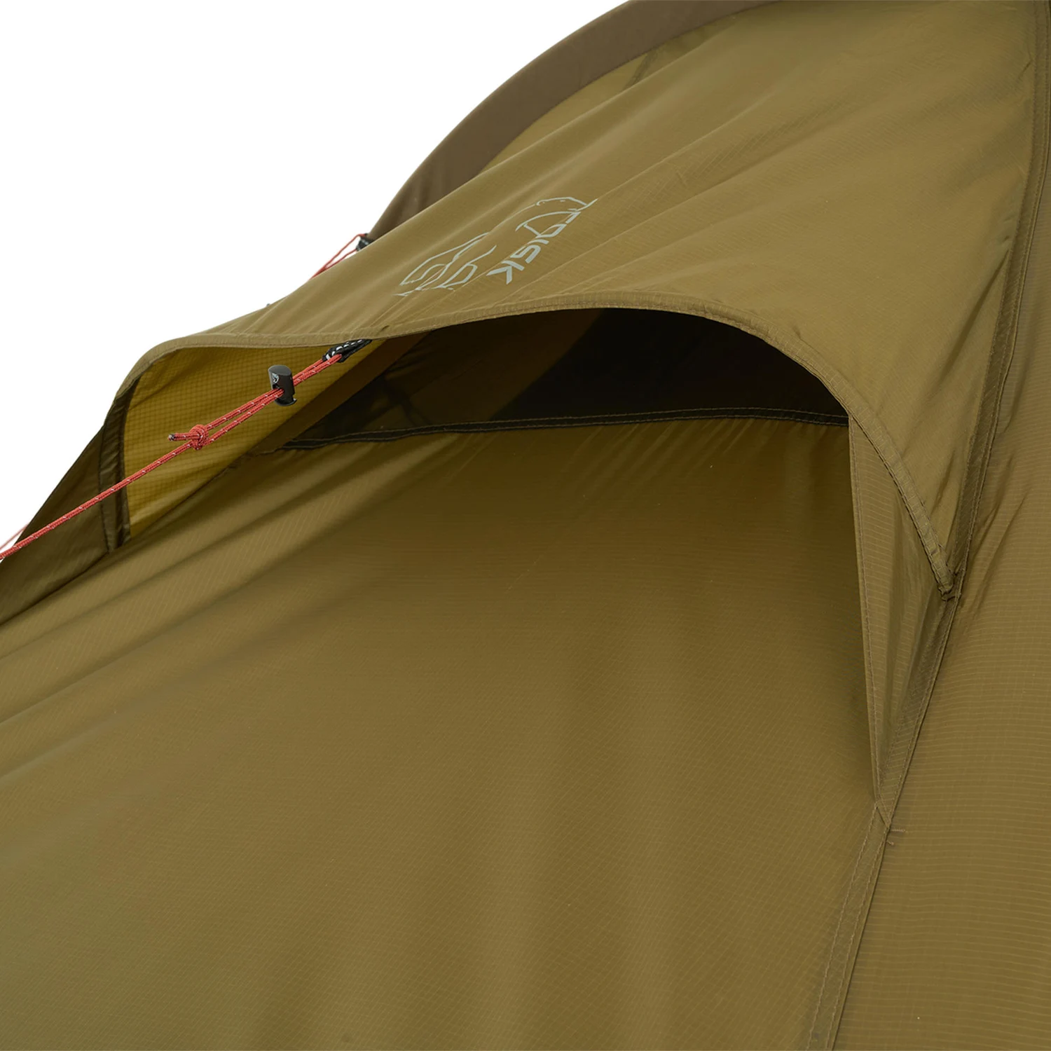 Палатка Halland 2 PU (2.0) трисезонна тунельна 2 місця легка Dark Olive Green