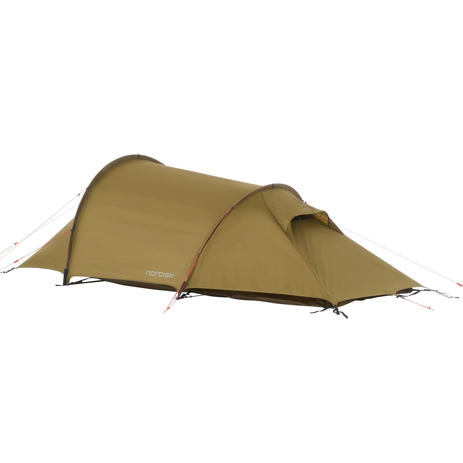 Палатка Halland 2 PU (2.0) трисезонна тунельна 2 місця легка Dark Olive Green