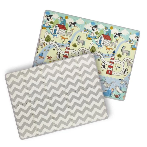 Розвивальний килимок двосторонній Kinderkraft Matty 2 PE EVA 147х197 см