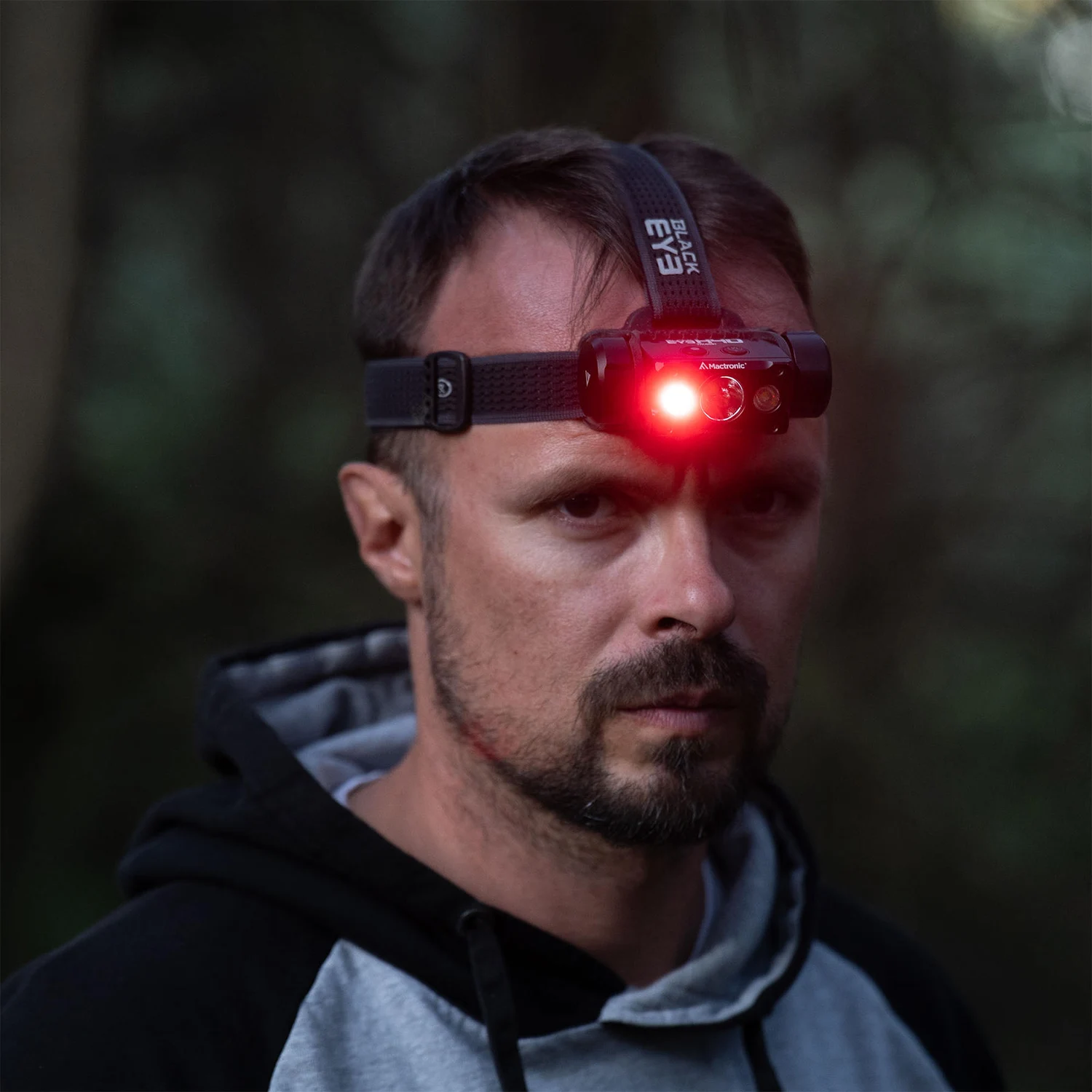 Налобний фонарь Black Eye H40 4000 Лм авіаційний алюміній чорний
