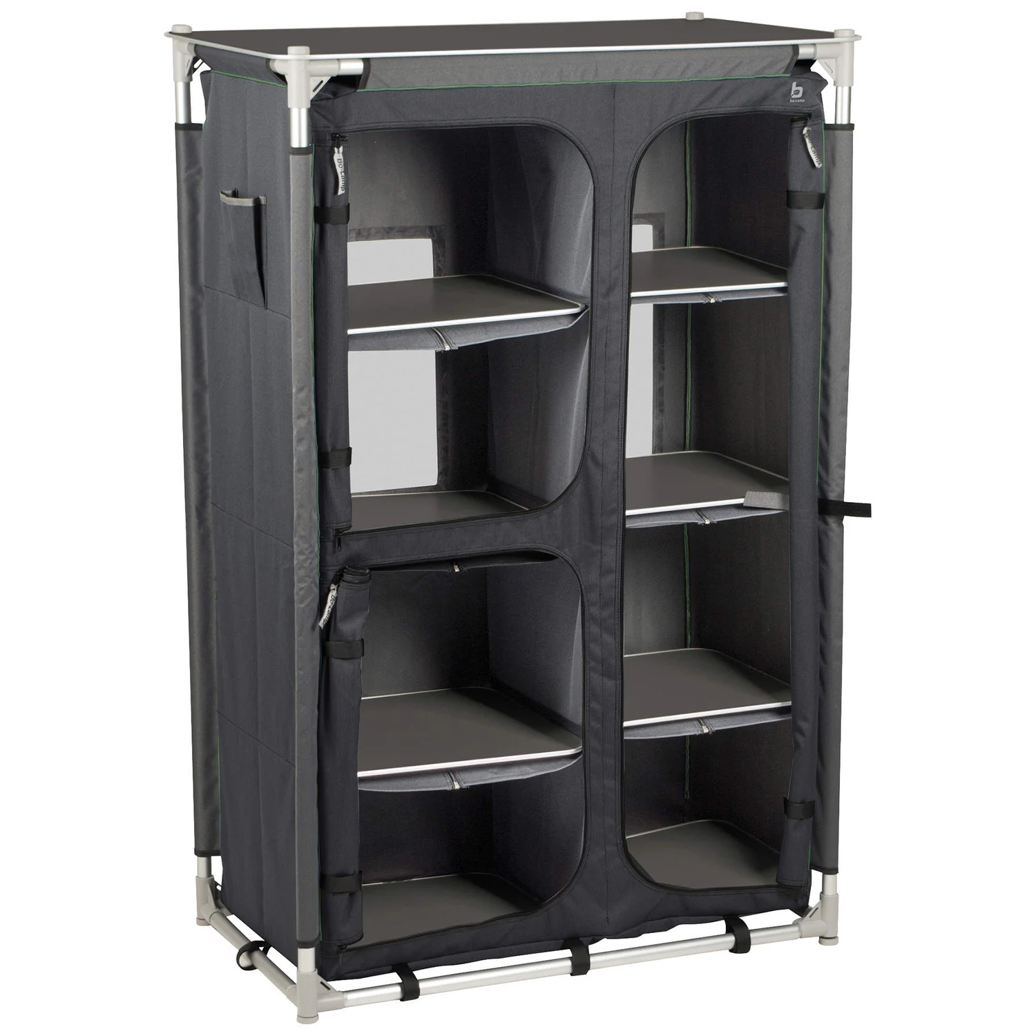Шкаф-органайзер складний Wollaston 94x53,5x15 см Поліестер Oxford 600D Anthracite