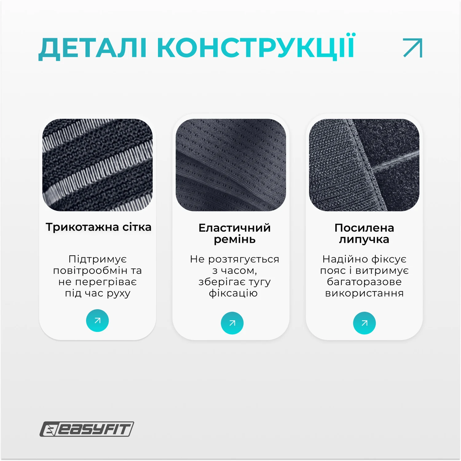 Пояс для спини жорсткий EasyFit 4 ребра жорсткості неопрен XL чорний