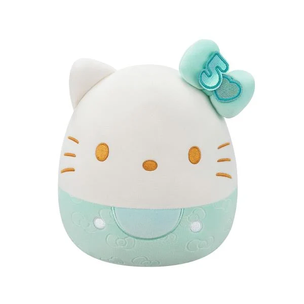М'яка іграшка Squishmallows Hello Kitty 20 см смарагдовий плюш