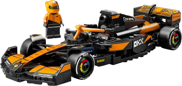 Конструктор LEGO Speed Champions Автомобіль McLaren F1 Team MCL38 269 деталей Пластик Різнобарвний