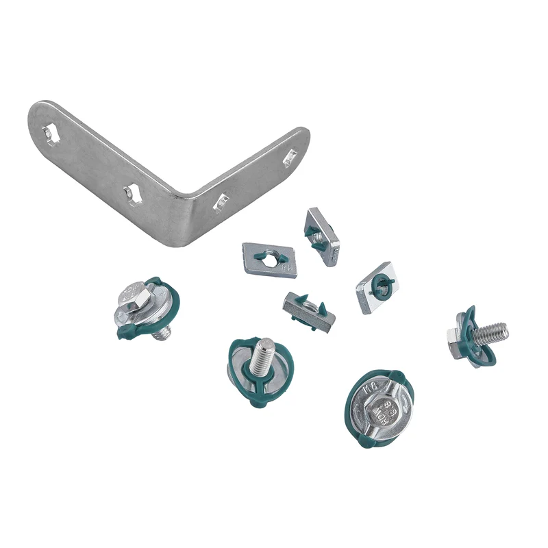 Кутник 90° муфта нарізна 1/2" латунь з монтажними гайками KR5919