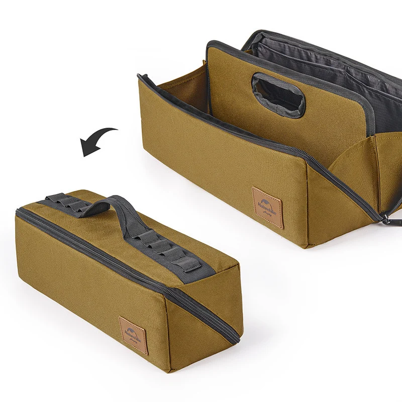 Сумка для зберігання інструментів Naturehike CNH22SN018 37х22х11 см Оксфорд 900D гірчична