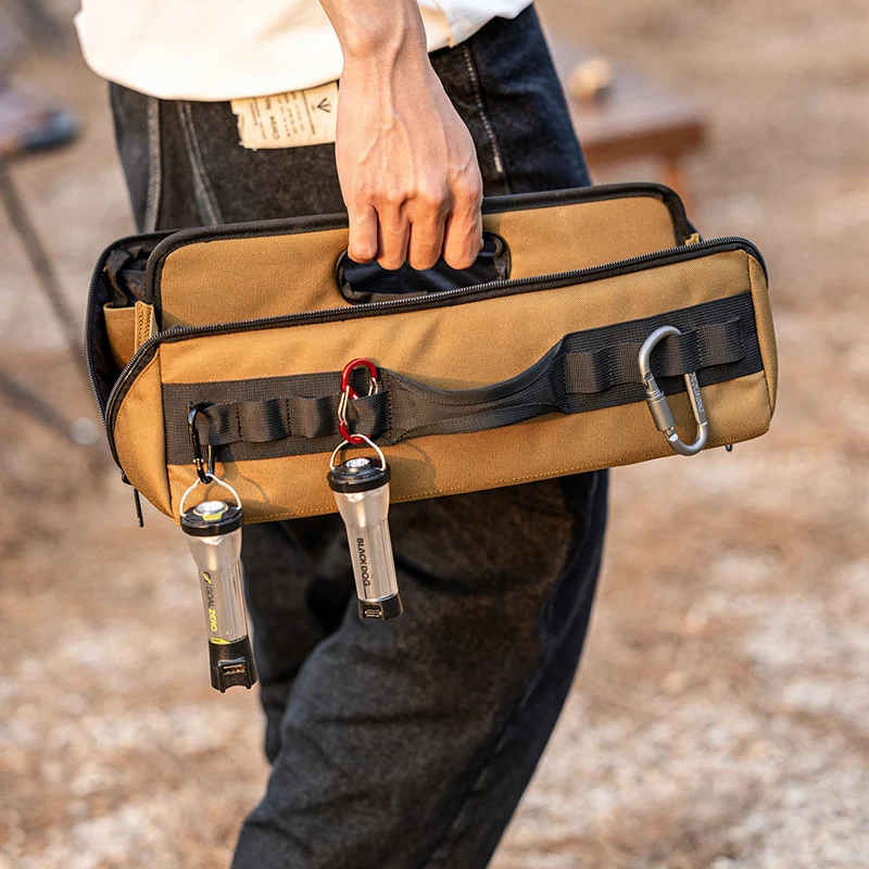Сумка для зберігання інструментів Naturehike CNH22SN018 37х22х11 см Оксфорд 900D гірчична