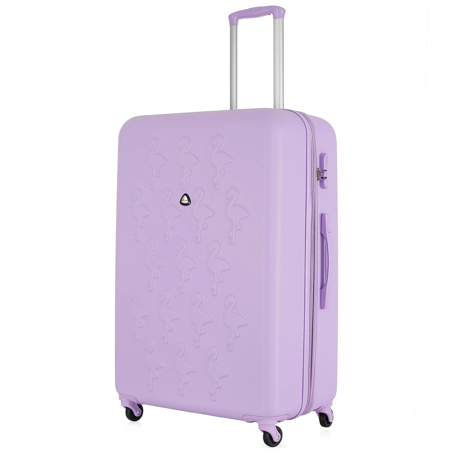 Чемодан Semi Line T5926-3 гігантський 105 л ABS-пластик Light Violet