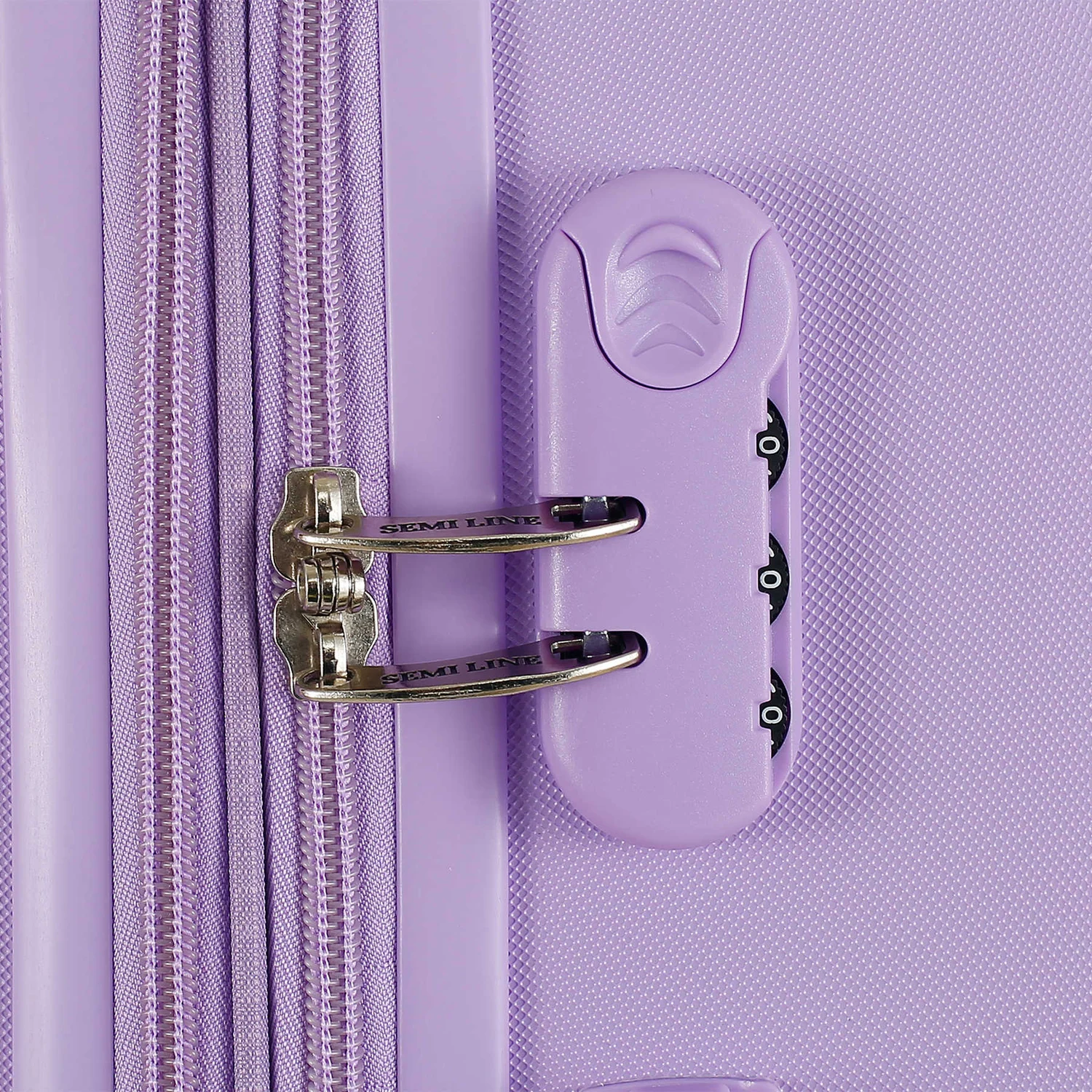 Чемодан Semi Line T5926-3 гігантський 105 л ABS-пластик Light Violet