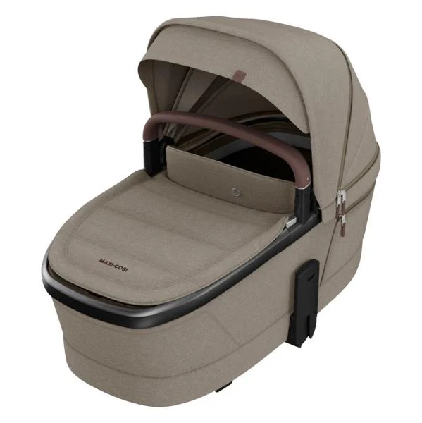 Люлька Maxi-Cosi Fame коричнева Eco Care з інтегрованим нахилом 80х36х20 см