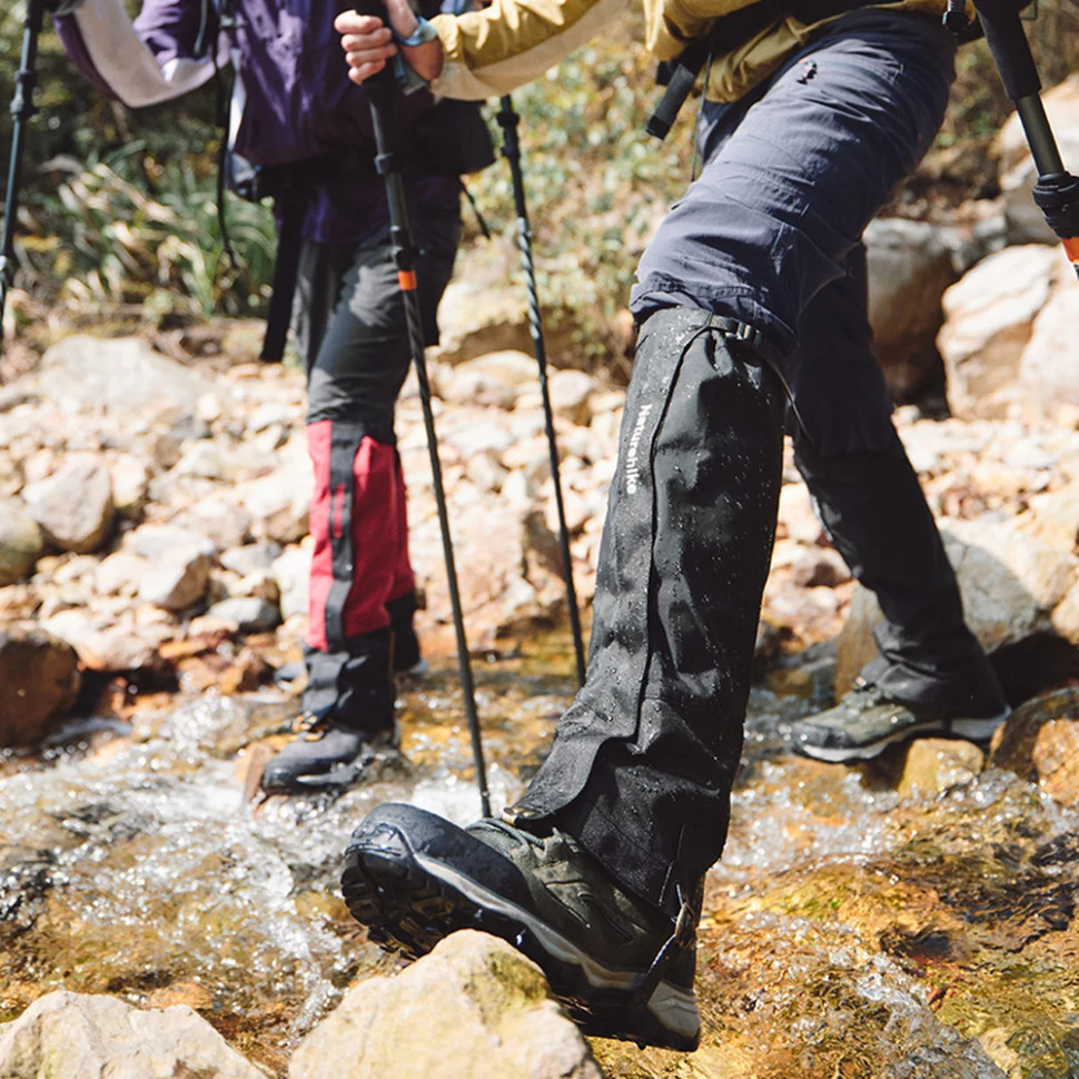 Водонепроникні бахіли Naturehike CNK2450DS011 L поліамід чорні