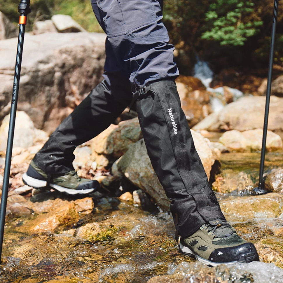 Водонепроникні бахіли Naturehike CNK2450DS011 L поліамід чорні