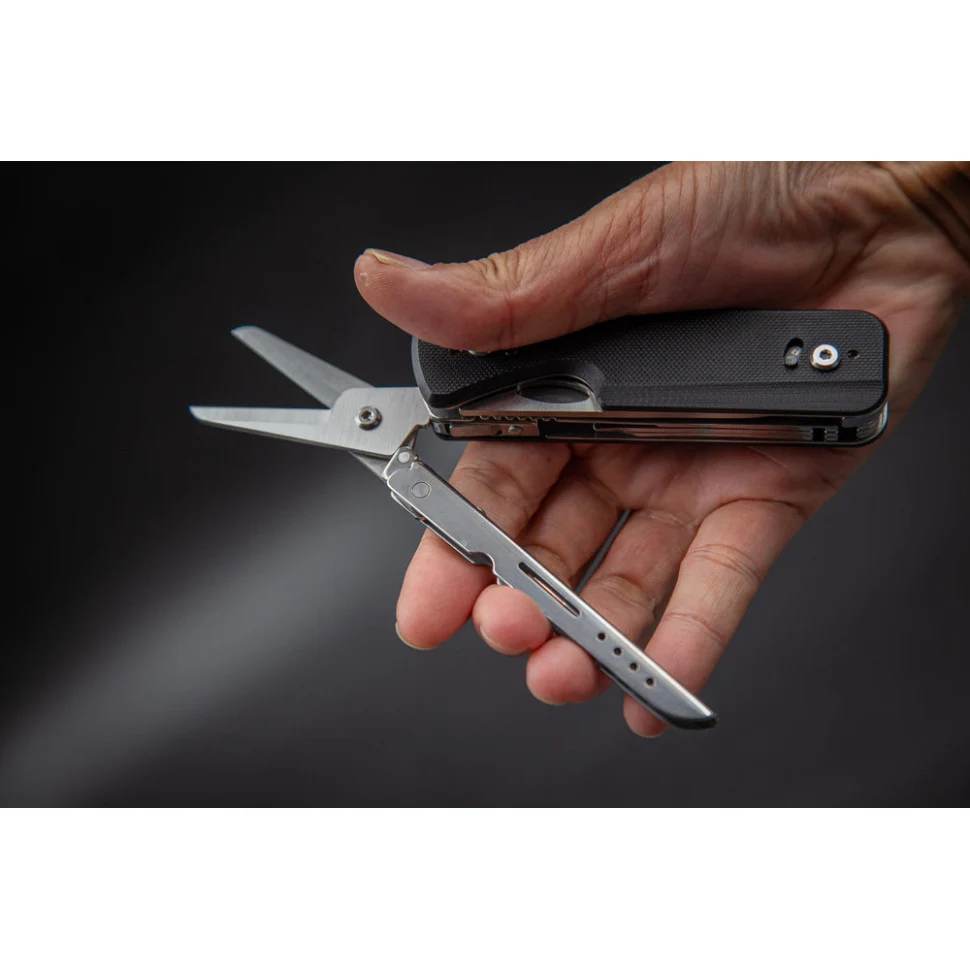 Мультитул Roxon Flex S505G 14 функцій нержавіюча сталь 108х26х23 мм чорний
