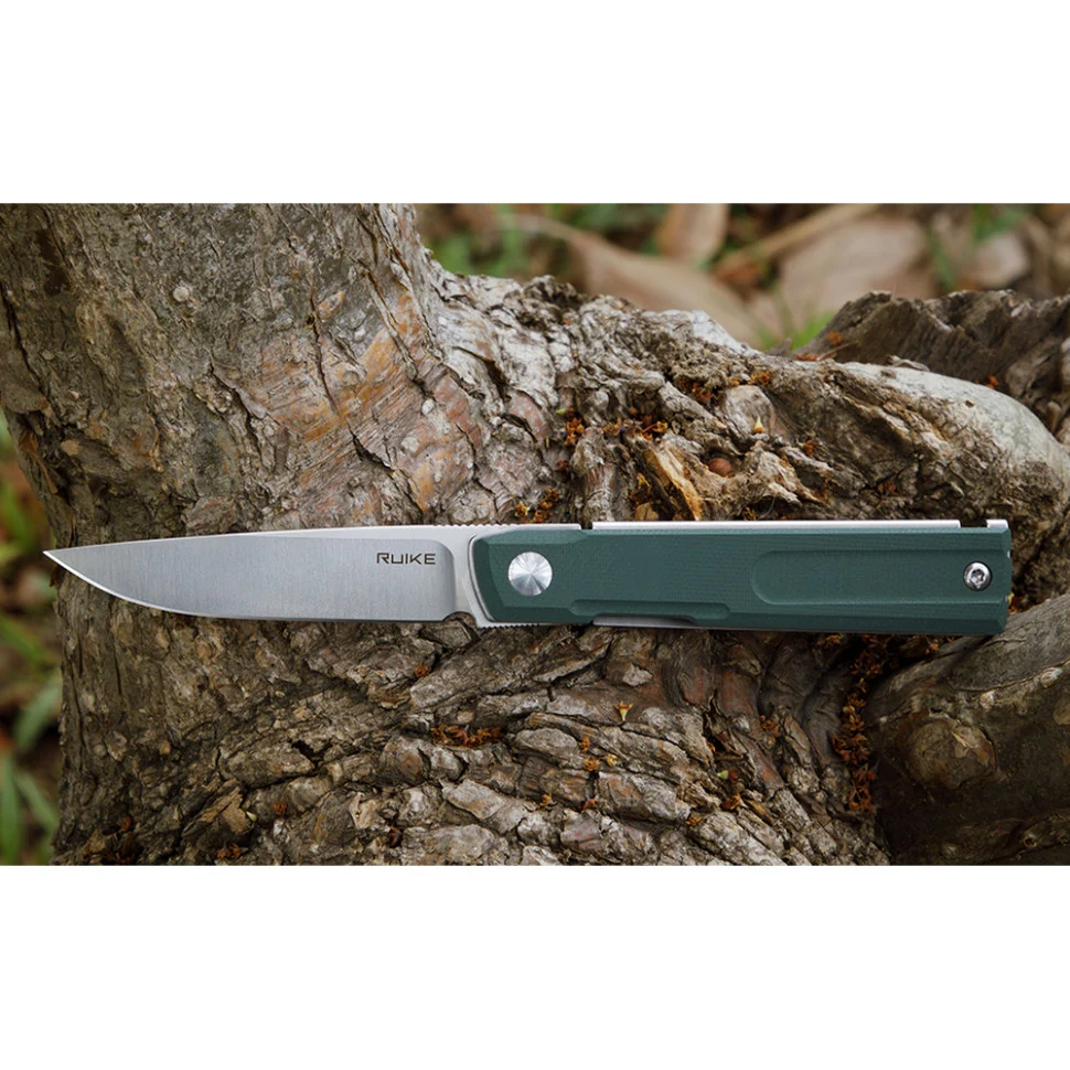 Складаний ніж Ruike D712-G 77 мм 8Cr13MoV G10 зелений