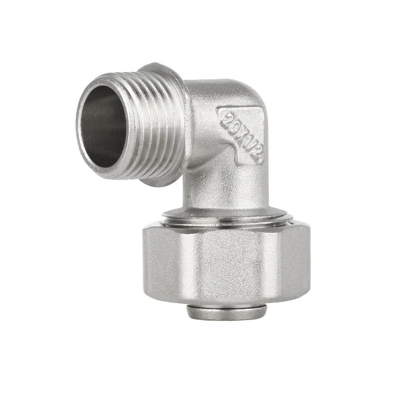 Кут обтискний 20х1/2" латунь Thermo Alliance Standart SD157W2015