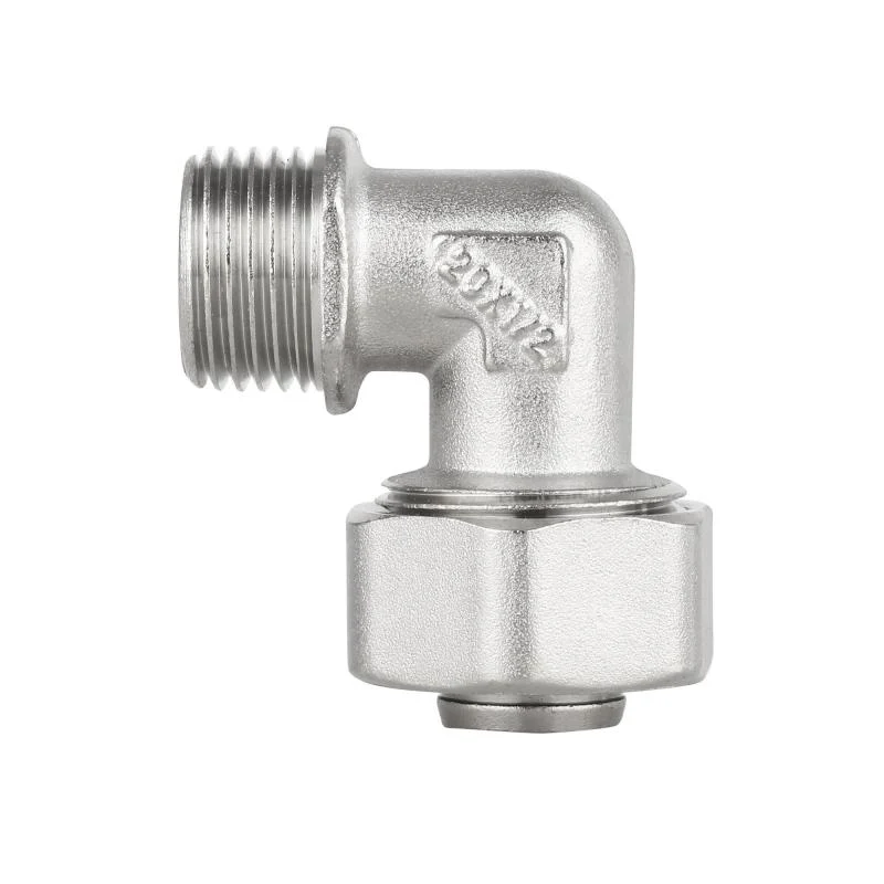 Кут обтискний 20х1/2" латунь Thermo Alliance Standart SD157W2015