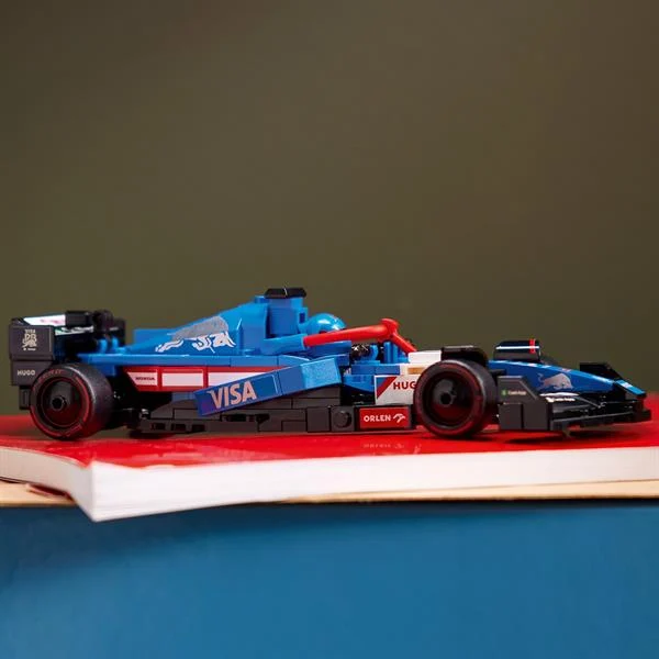 Конструктор LEGO Speed Champions F1 Visa Cash RB VCARB 01 248 деталей пластик чорний червоний жовтий