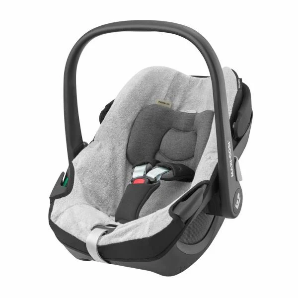 Літній чохол для автокрісла Maxi-Cosi Pebble 360 махровий 30°C світло-сірий