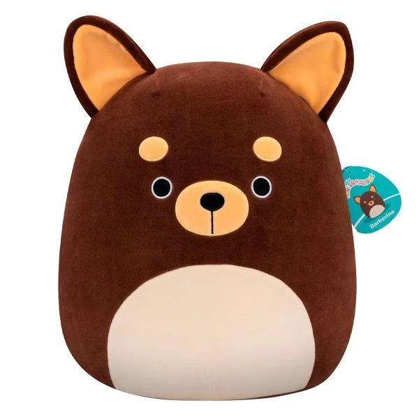М'яка іграшка Squishmallows Чихуахуа Баркевіна 36 см Плюш Різнобарвний