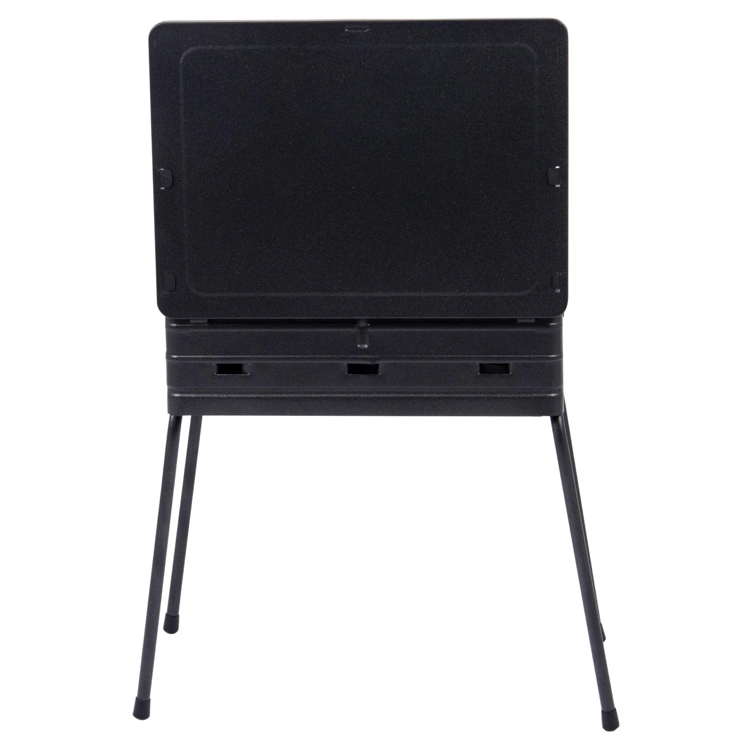 Гриль угольный складной Bo-Camp Suitcase Model Black 400х300х550 мм сталь черный