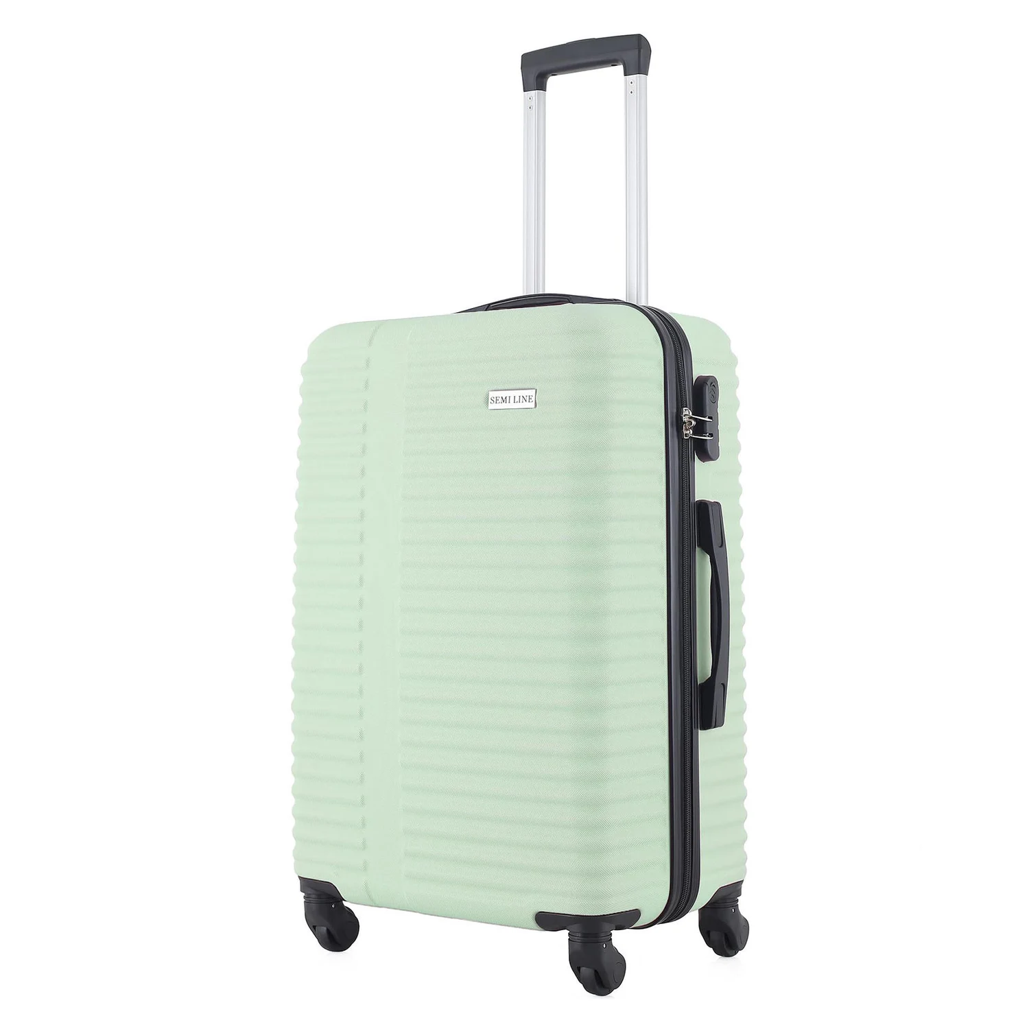 Чемодан Semi Line 20" (S) Mint 41 л ABS-пластик з кодовим замком і 4 колесами