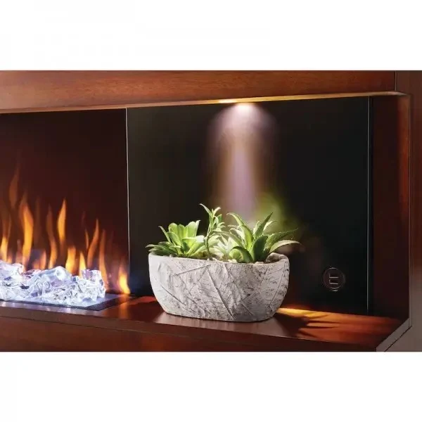 Електрокамін Steinfeld Mantel NEFP32-5320BW-EU 137x26x50,3 см коричневий горіх