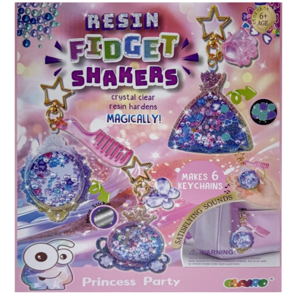 Дитячий набір для творчості Princess Party 9020E-8 3 форми пластик різнобарвний