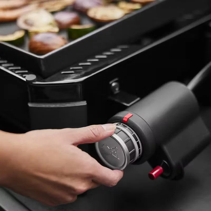 Газовий гриль-планча Weber Slate GP Premium 43 см чавун з покриттям порцеляновою емаллю