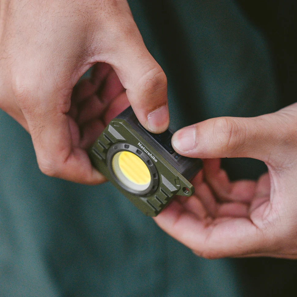 Наключний ліхтар Naturehike CNK2450ZM014 500 лм ABS-пластик 60х43,4х38,4 мм бежевий