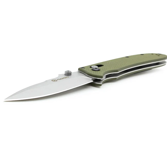 Складаний ніж Ganzo G704 20x8,6 см 440С зелений G10