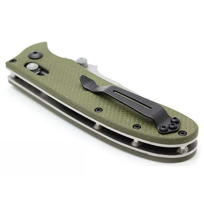 Складаний ніж Ganzo G704 20x8,6 см 440С зелений G10