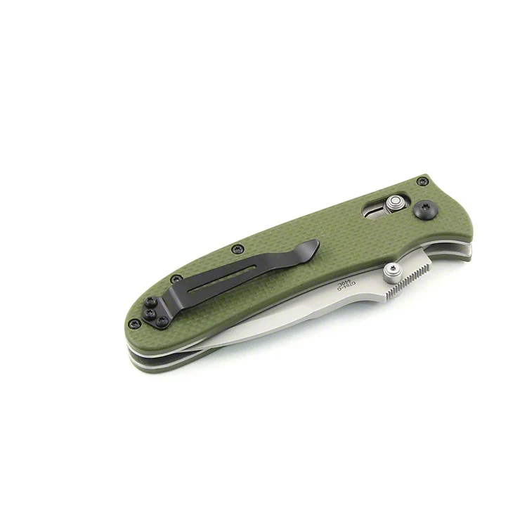 Складаний ніж Ganzo G704 20x8,6 см 440С зелений G10