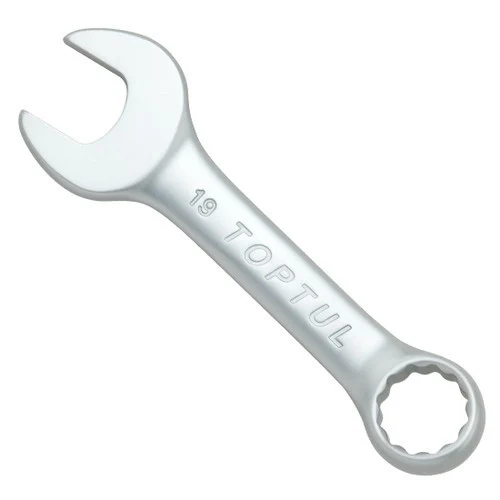 Ключ комбінований короткий 8мм TOPTUL сталь 86мм