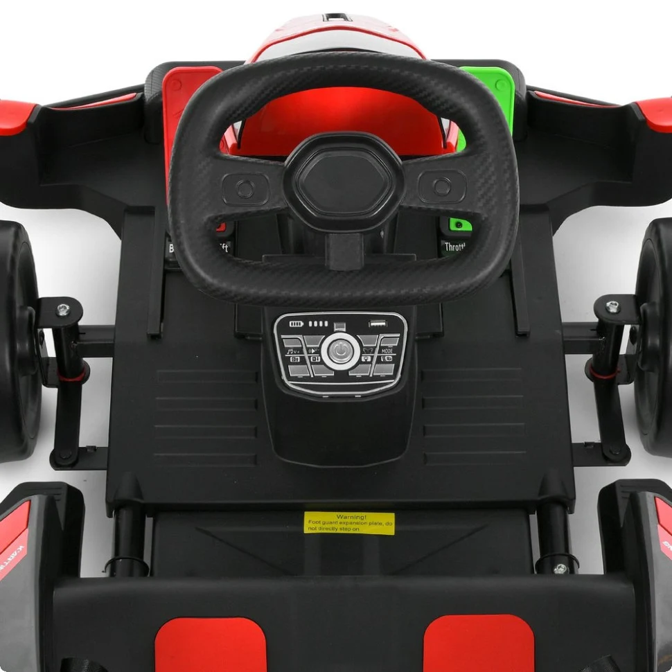 Електрокарт Bambi Kart M 6322EBLR 2×150W 24V 14Ah до 50 кг 117х68х48 см чорний