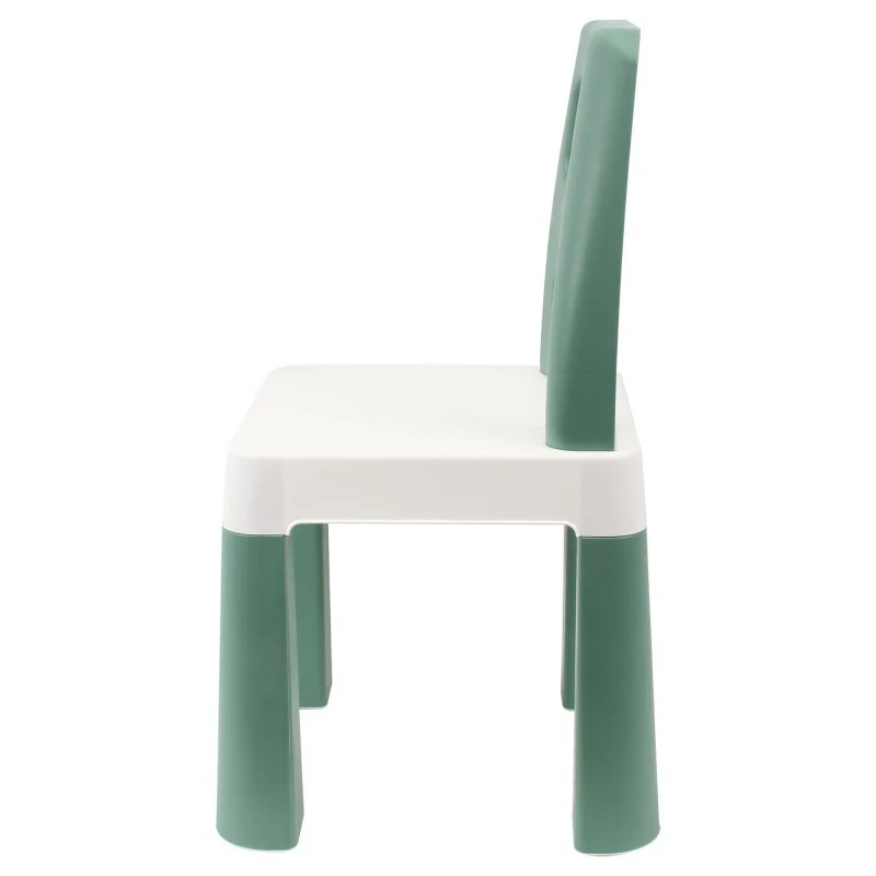 Дитячий стілець 0181TXK зелений пластик 32х55х32 см до 75 кг