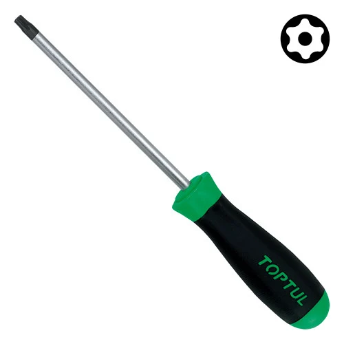 Отвертка TORX T8 з отвором 75 мм пластикова чорна