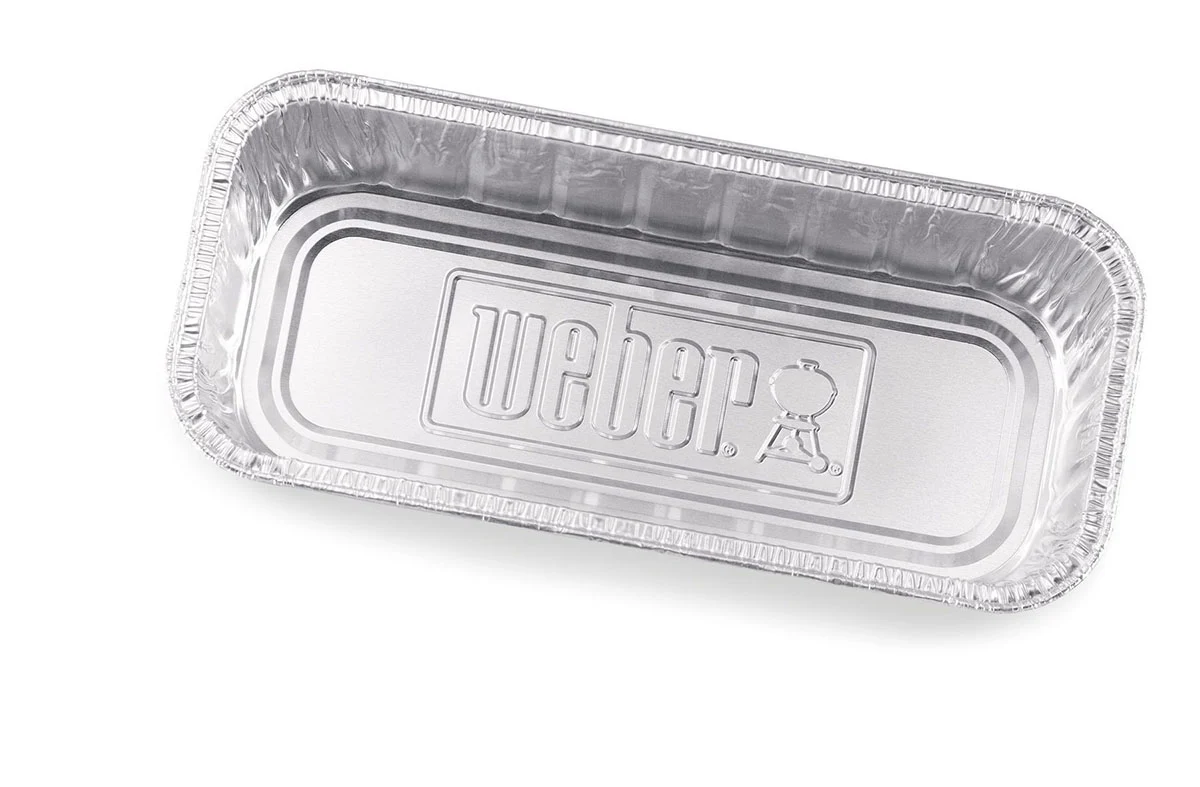 Лотки для жиру Weber 6498 28,2х12,7х6,4 см алюмінієві 10 шт