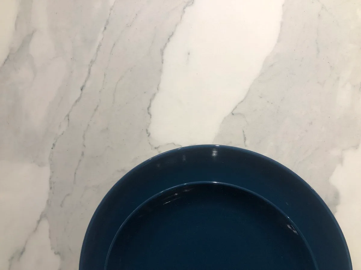 Стіл розкладний ARMANI CERAMIC 160-220x90 см МДФ + кераміка білий ефект мармуру чорний мат