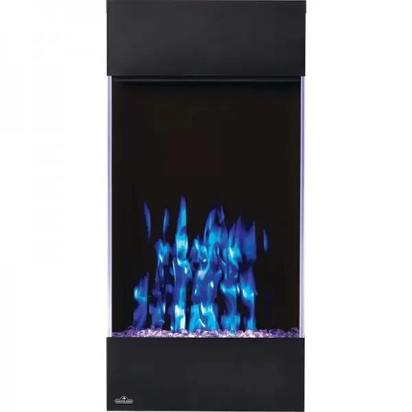 Електрокамін вертикальний Allure Vertical 32 750-1500 Вт чорний 81,3x14,2x40,6 см