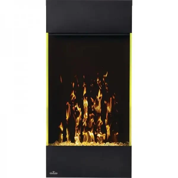 Електрокамін вертикальний Allure Vertical 32 750-1500 Вт чорний 81,3x14,2x40,6 см