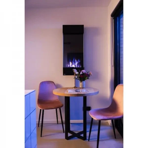 Електрокамін вертикальний Allure Vertical 32 750-1500 Вт чорний 81,3x14,2x40,6 см