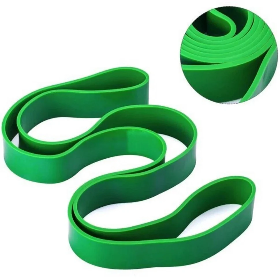 Еспандер ленточний Pro Loop Bands 23-54 кг 100% латекс 208х4,5х0,45 см зелений