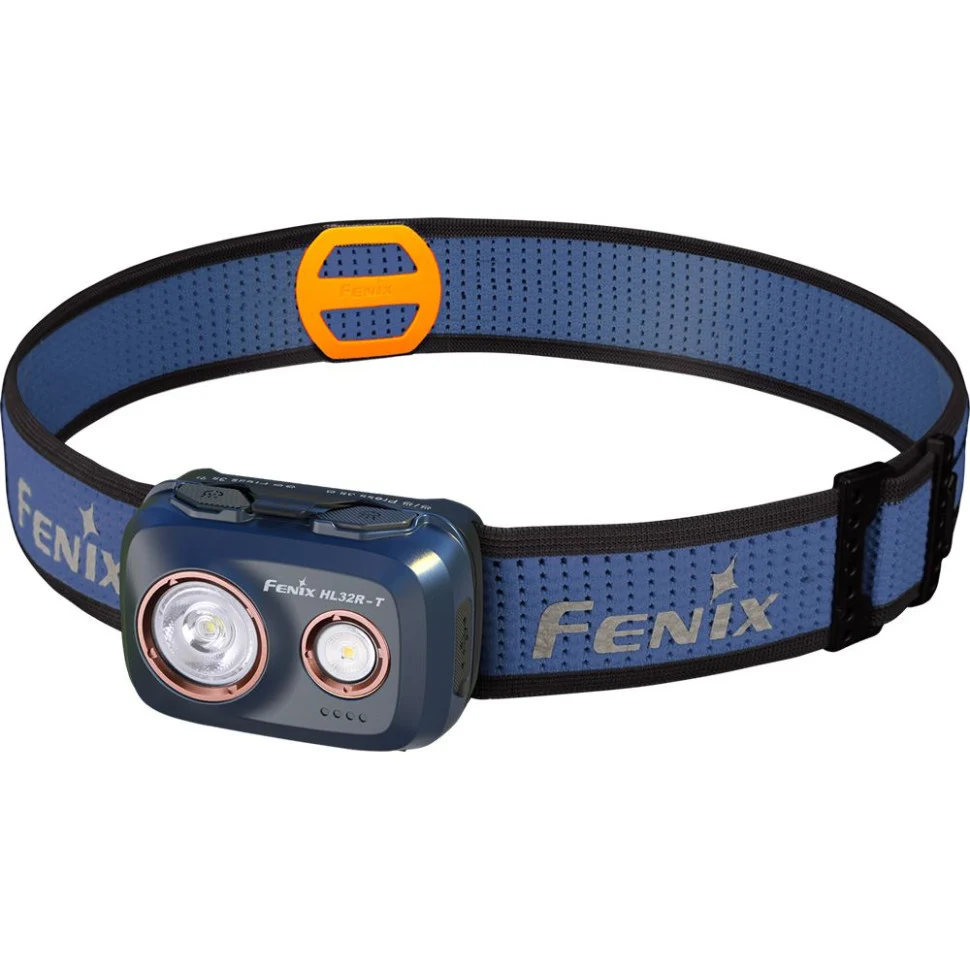 Налобный фонарь Fenix HL32R-T 800 лм магниевый сплав 66х45х30 мм синий