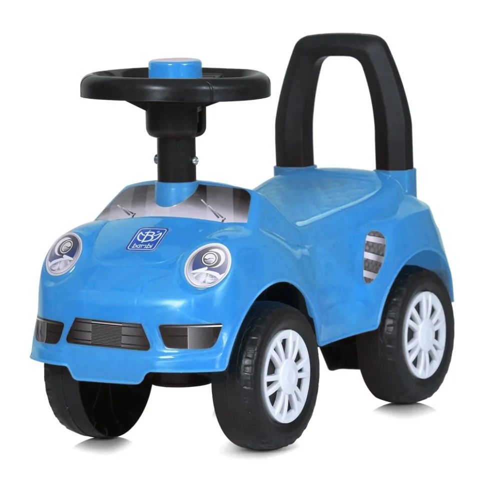 Толокар Bambi M 5786-4 з батьківською ручкою пластик 49x21x35 см синій