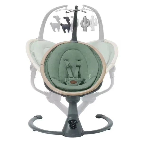 Крісло-гойдалка Maxi-Cosi Cassia SWG 68х69х88 см текстиль зелений еко