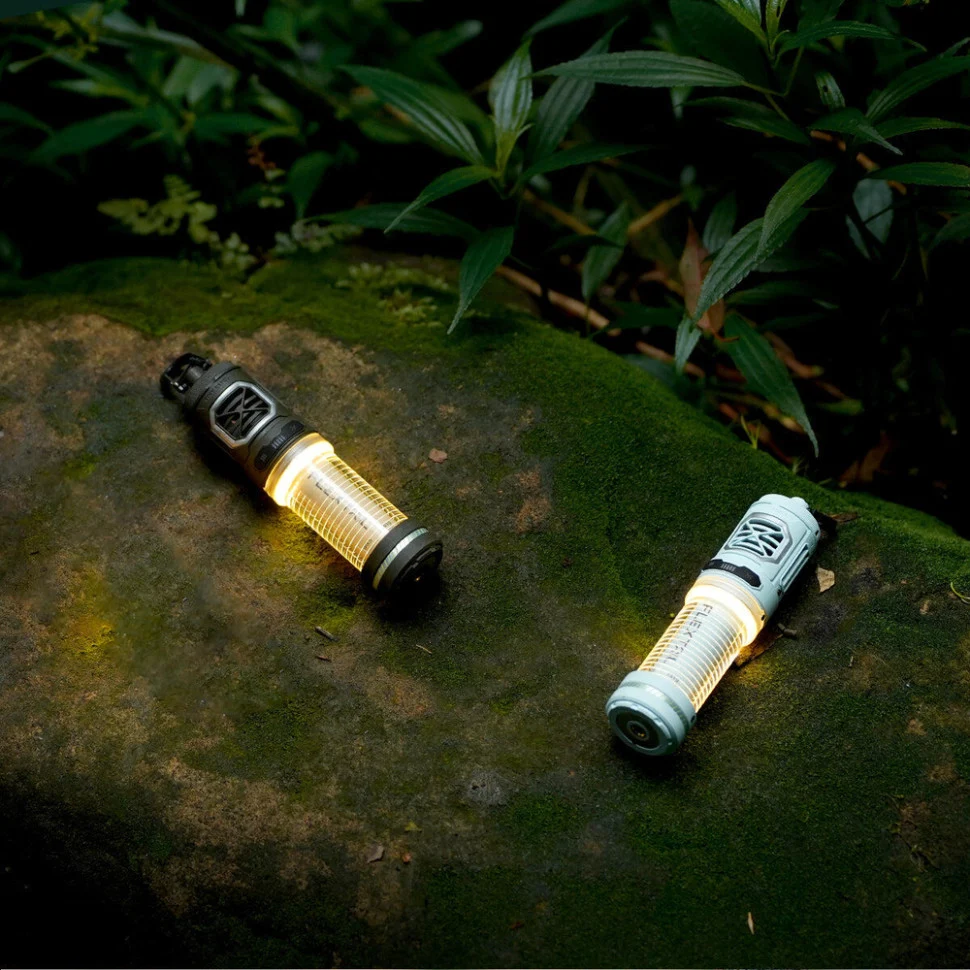 Фумігатор-ліхтар Flextail Tiny Repel S 36х36х144 мм блакитний вбудований акумулятор IPX5
