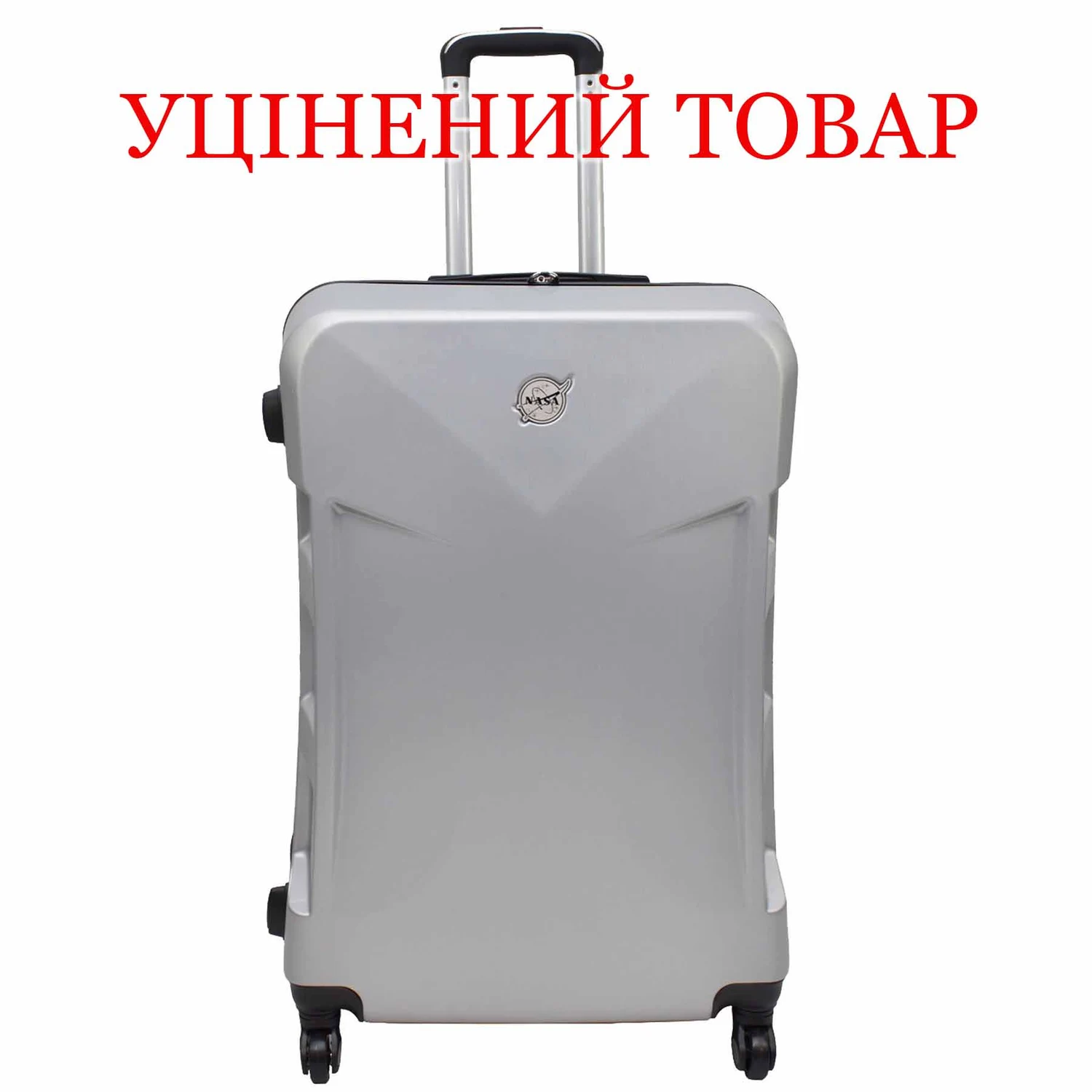 Валіза Semi Line T5797-3 28" (L) 87 л ABS-пластик Сріблястий з кодовим замком на 4 колесах