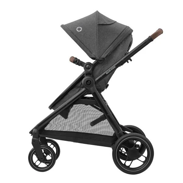 Універсальна коляска 3 в 1 Maxi-Cosi Zelia S Trio з автокріслом CabrioFix S i-Size темно-сірий 102х63х103 см