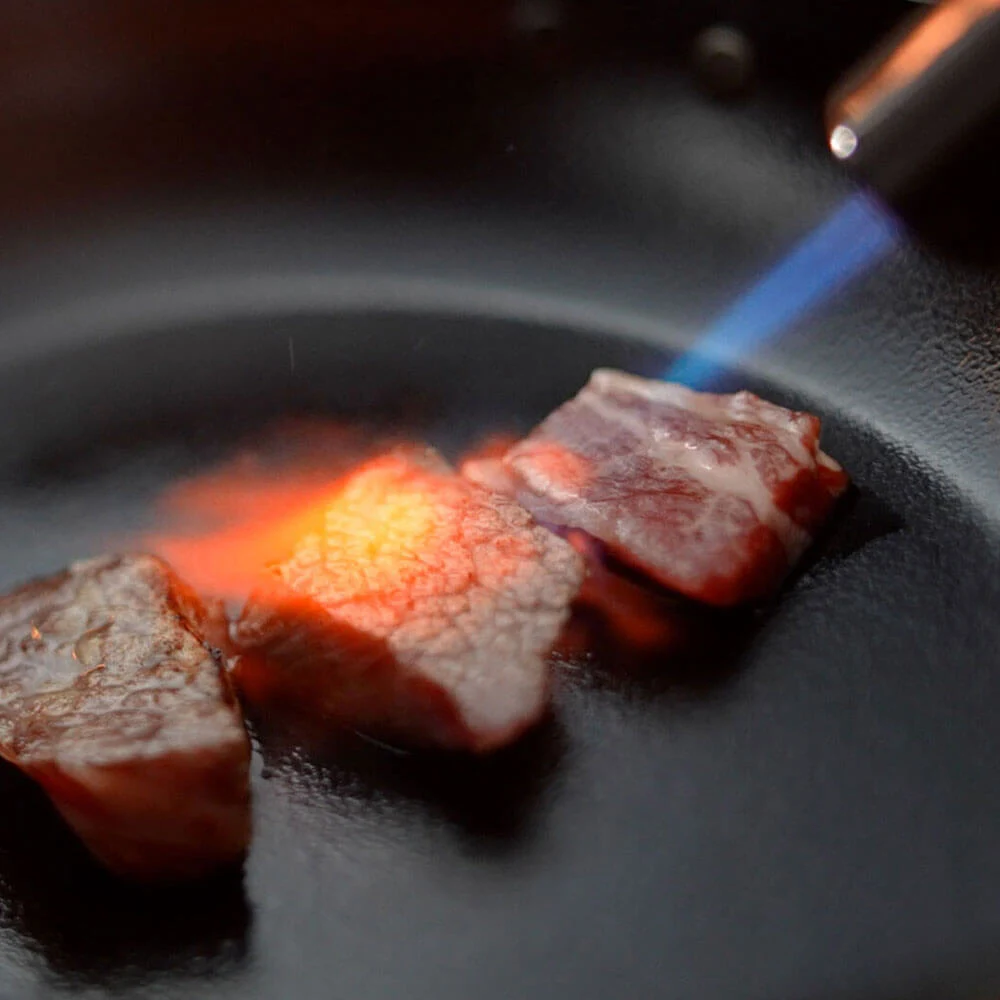 Професійний газовий пальник O-GRILL GJ ONE 1300°C сірий металік 107х53х160 мм