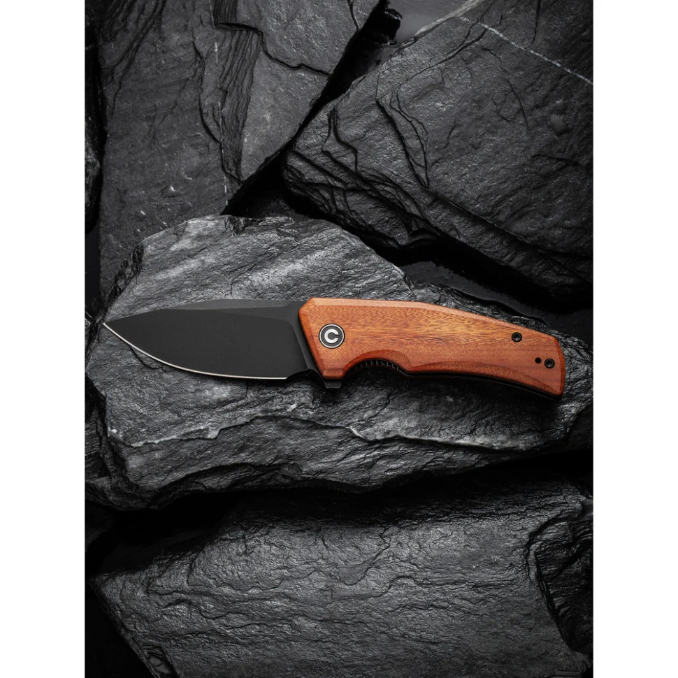 Складаний ніж Civivi Regulatron 75,6 мм Nitro-V Guibourtia Wood 179,5 мм